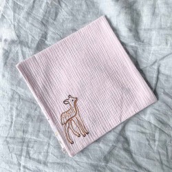 Lange brodé - Biche