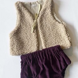 Bloomer - velours prune