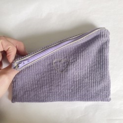 Pochette - Velours lilas