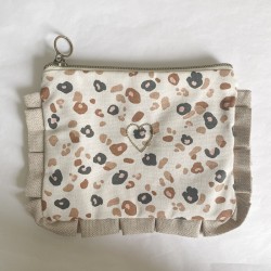 Pochette - Léopard froufrou