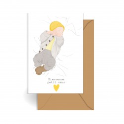 Carte annonce - chambre bébé