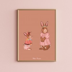 Affiche A4 - La reine lapin