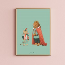 Affiche A4 - La majesté le...