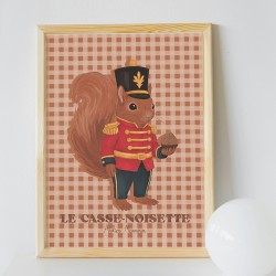 Affiche écureuil - le...