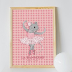 Affiche souris - danseuse...