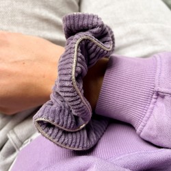 Chouchou - velours lilas