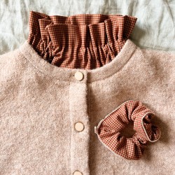 Col froufrou - Tissu pied...