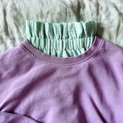 Col froufrou - double gaze...