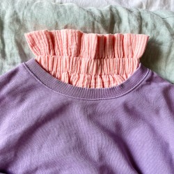 Col froufrou - double gaze...