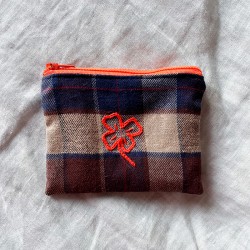 Porte-monnaie - tartan...